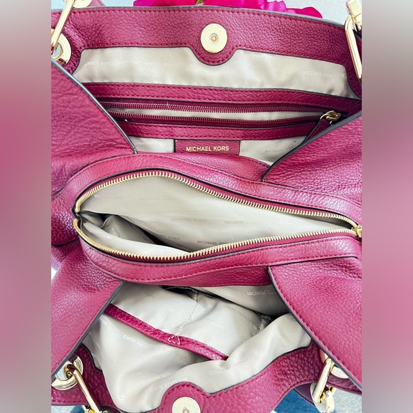 Michael Kors Leather Tote - Picture 3 of 8